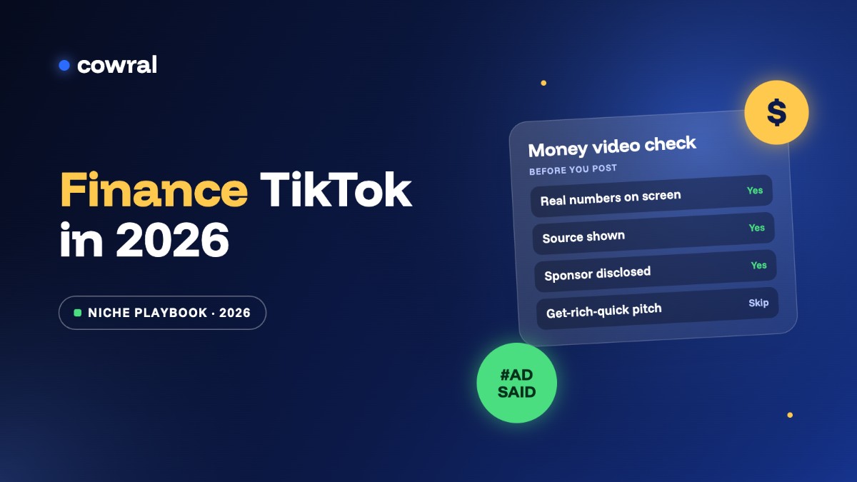 Finance TikTok in 2026: the playbook for money creators